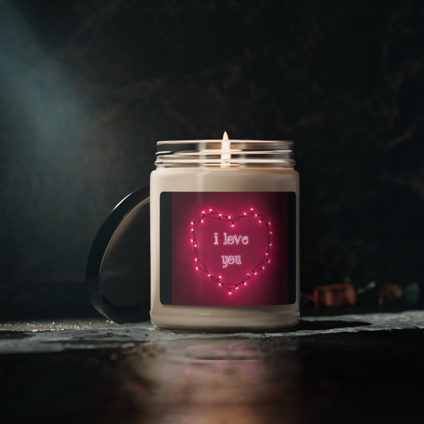 Copy of I Love You, Scented Soy Candle, 9oz, Valentines Day Gift