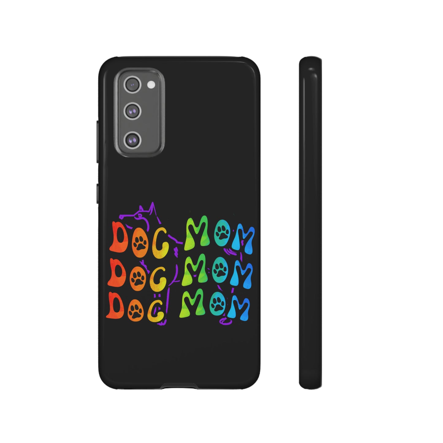 Dog Mom Protective Phone Case, Samsung, iPhone, Pixel, all sizes