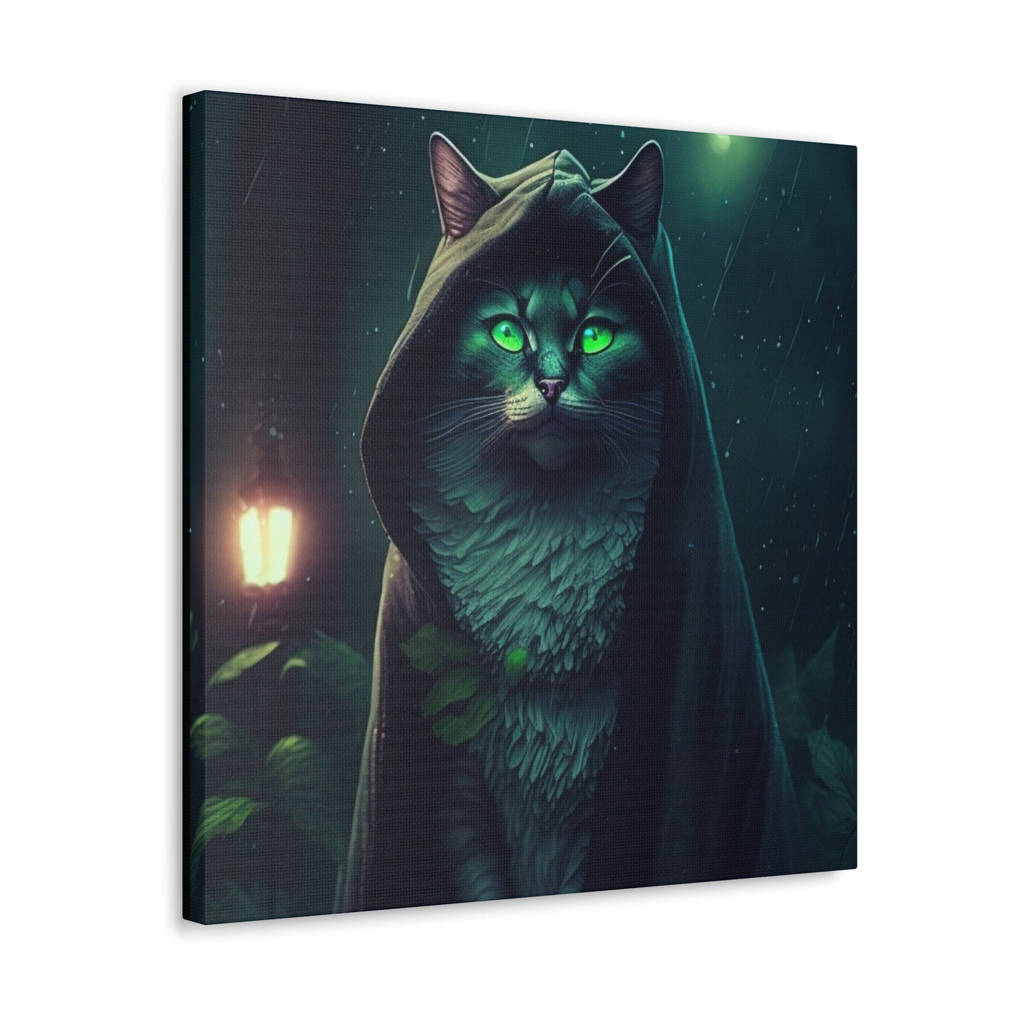 Wise Wandering Wizard, Canvas Art, Canvas Print, Wall Decor, Original Art, Unique Gifts