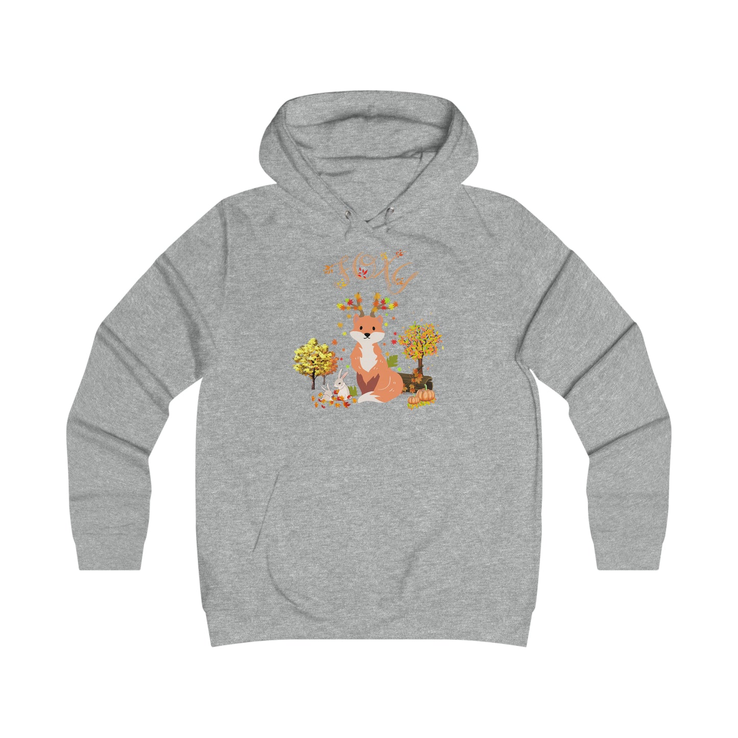 Foxy Fall Girlie College Hoodie