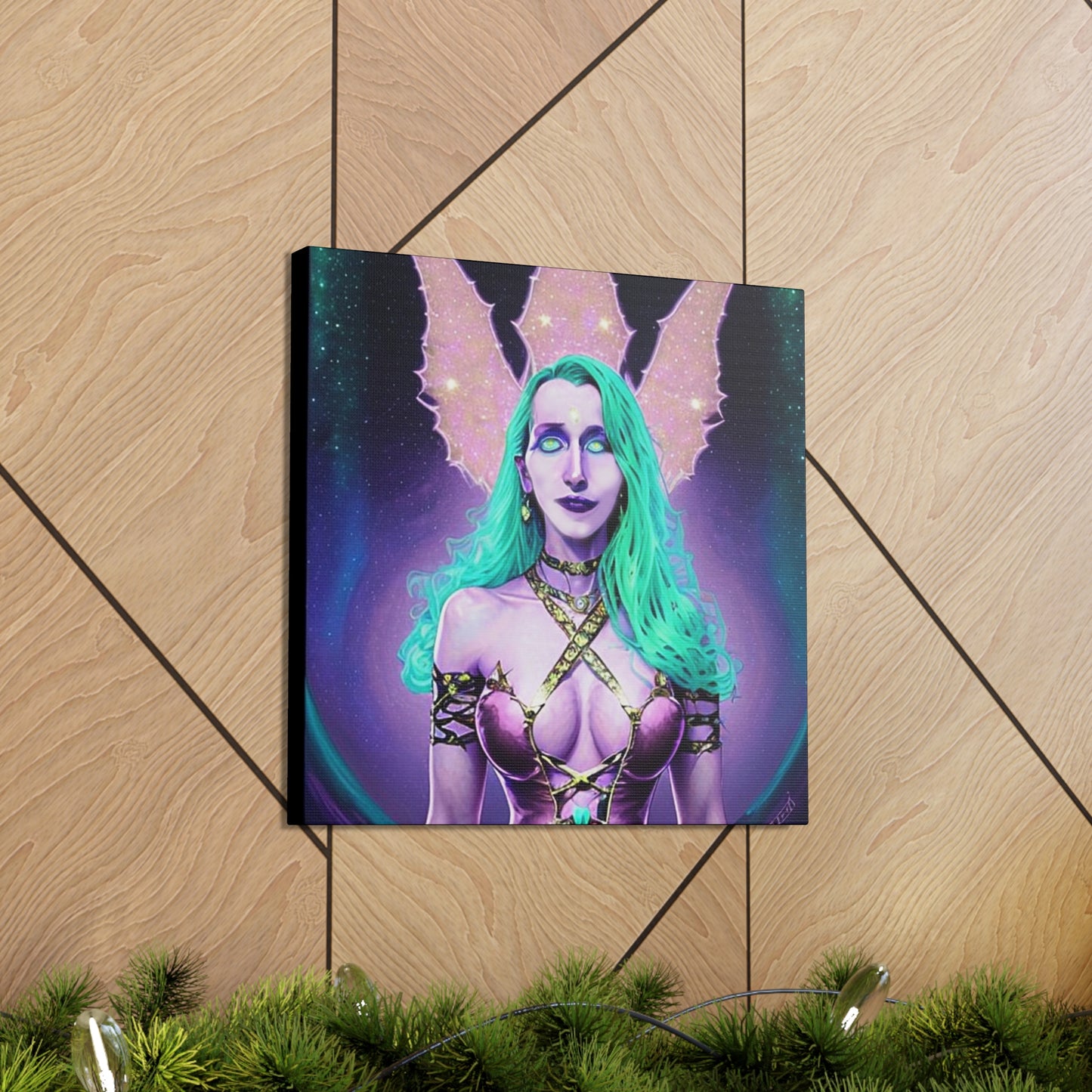 Abundantia, Roman Goddess Of Abundance, Prosperity Art, Canvas Art Print, Original Art, Unique Gifts