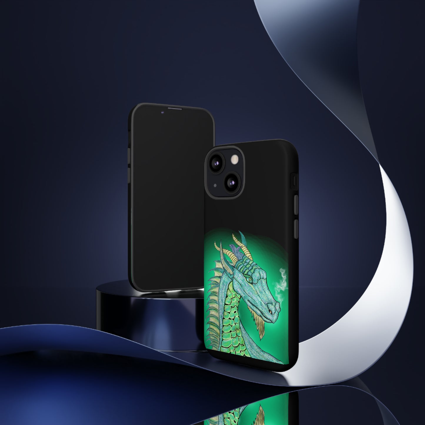 Mystic Dragon Protective Phone Case, Samsung, iPhone, Pixel, all sizes