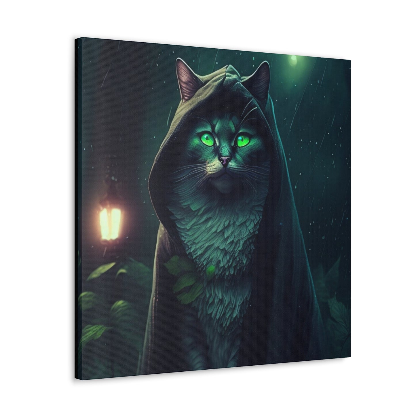 Wise Wandering Wizard, Canvas Art, Canvas Print, Wall Decor, Original Art, Unique Gifts
