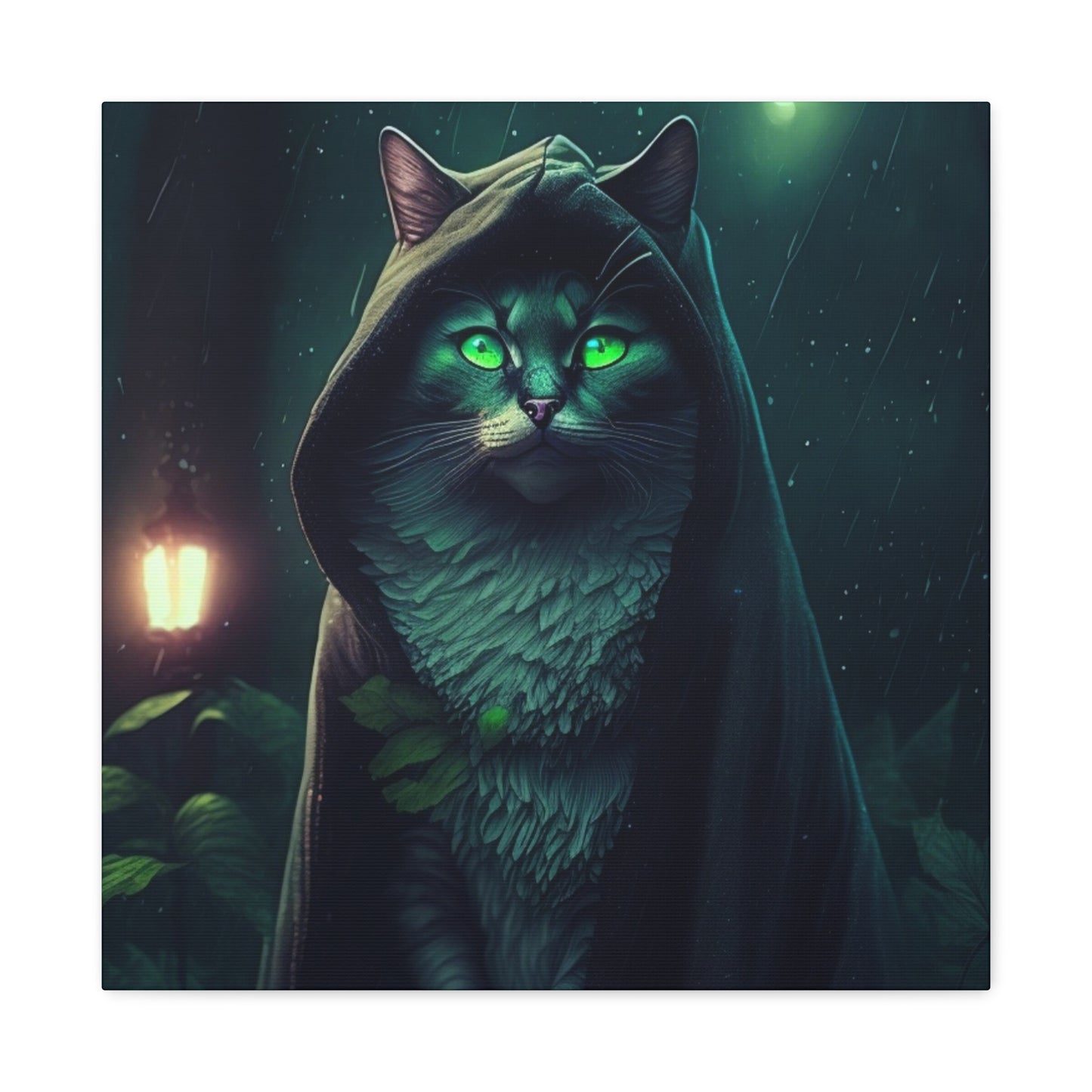 Wise Wandering Wizard, Canvas Art, Canvas Print, Wall Decor, Original Art, Unique Gifts