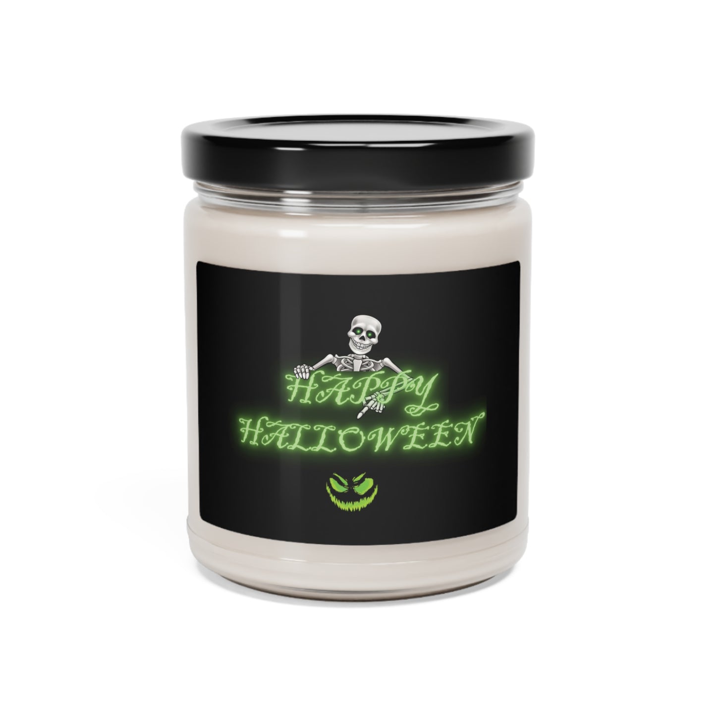 Happy Halloween Skeleton Scented Soy Candle, 9oz