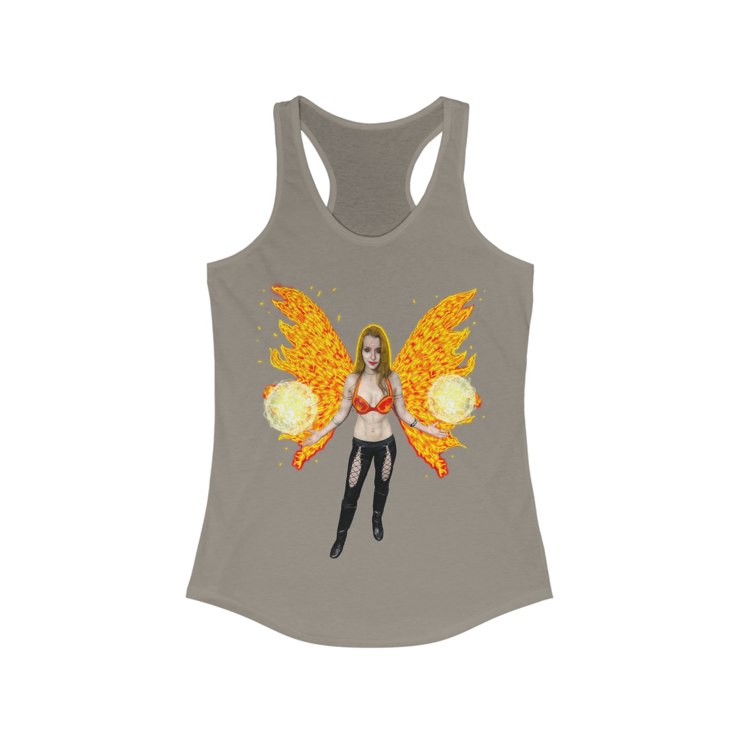 Mystic Fire Fairy Women's Ideal Racerback Tank
