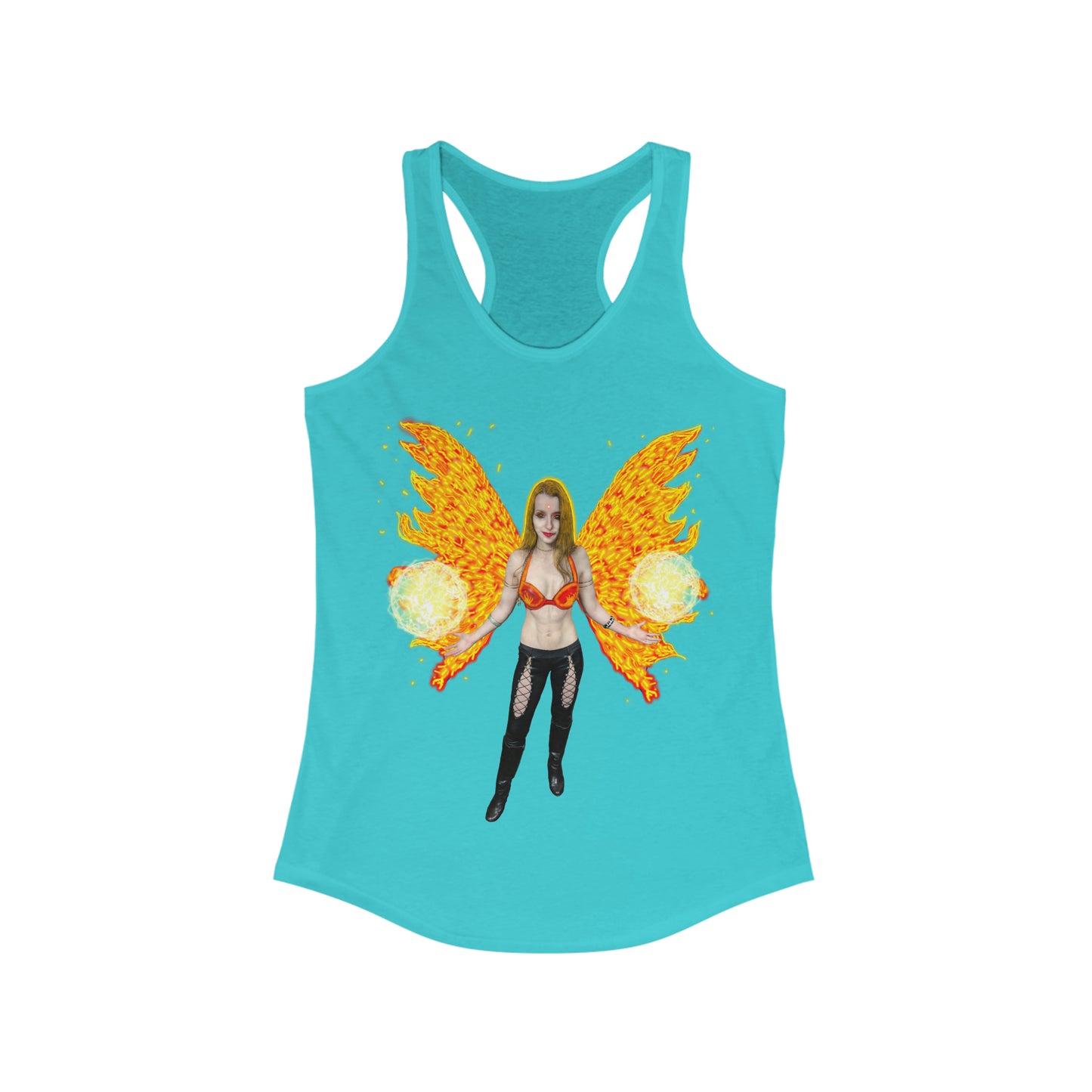 Mystic Fire Fairy Women's Ideal Racerback Tank