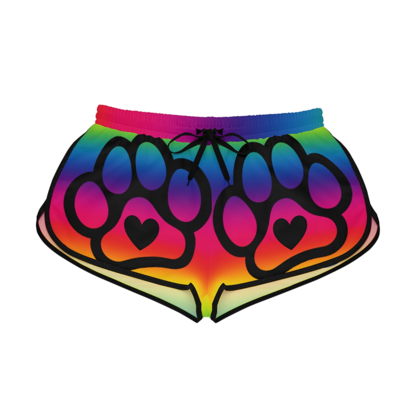 PRIDE Paw Women's Relaxed Shorts