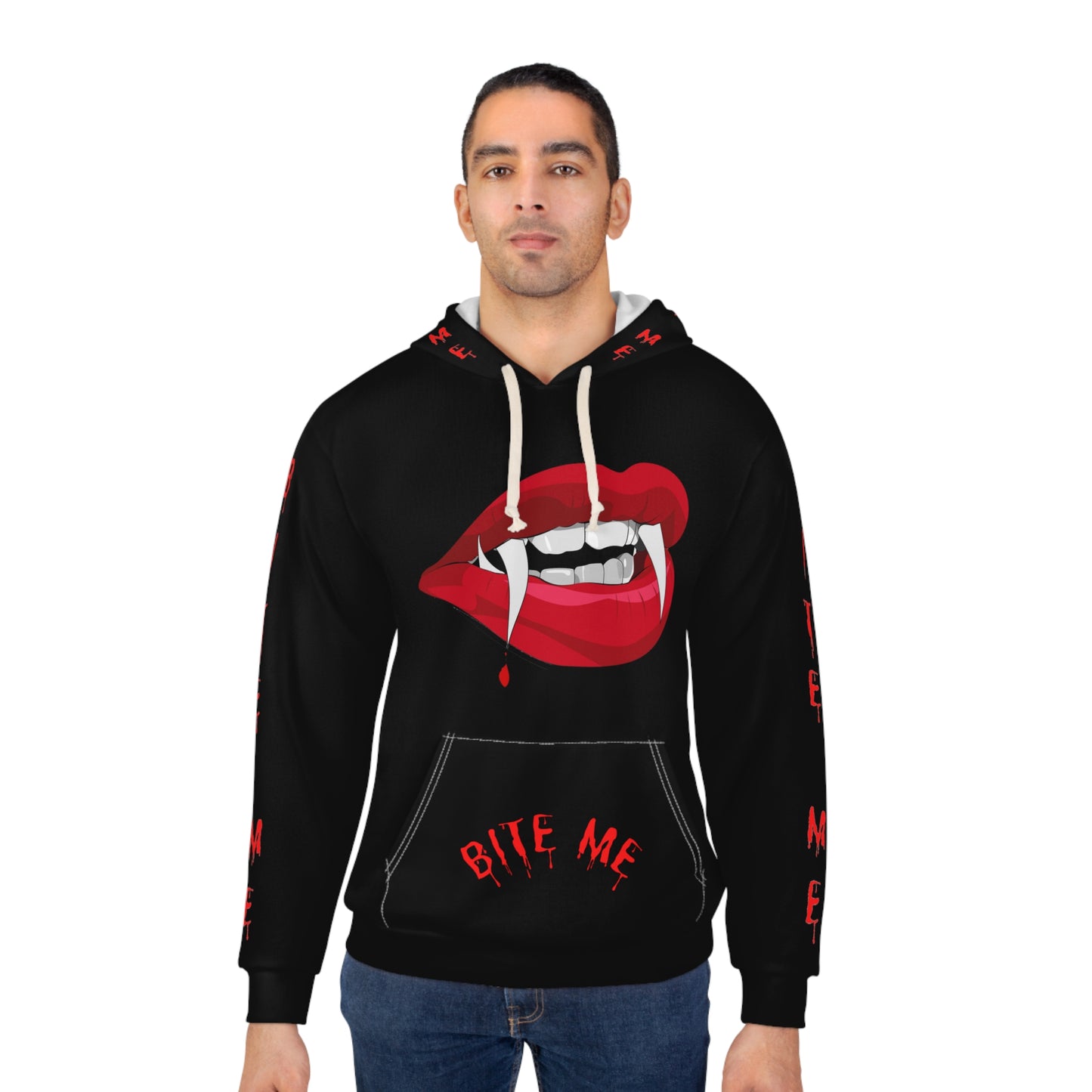 "BITE ME" Halloween Pullover Hoodie