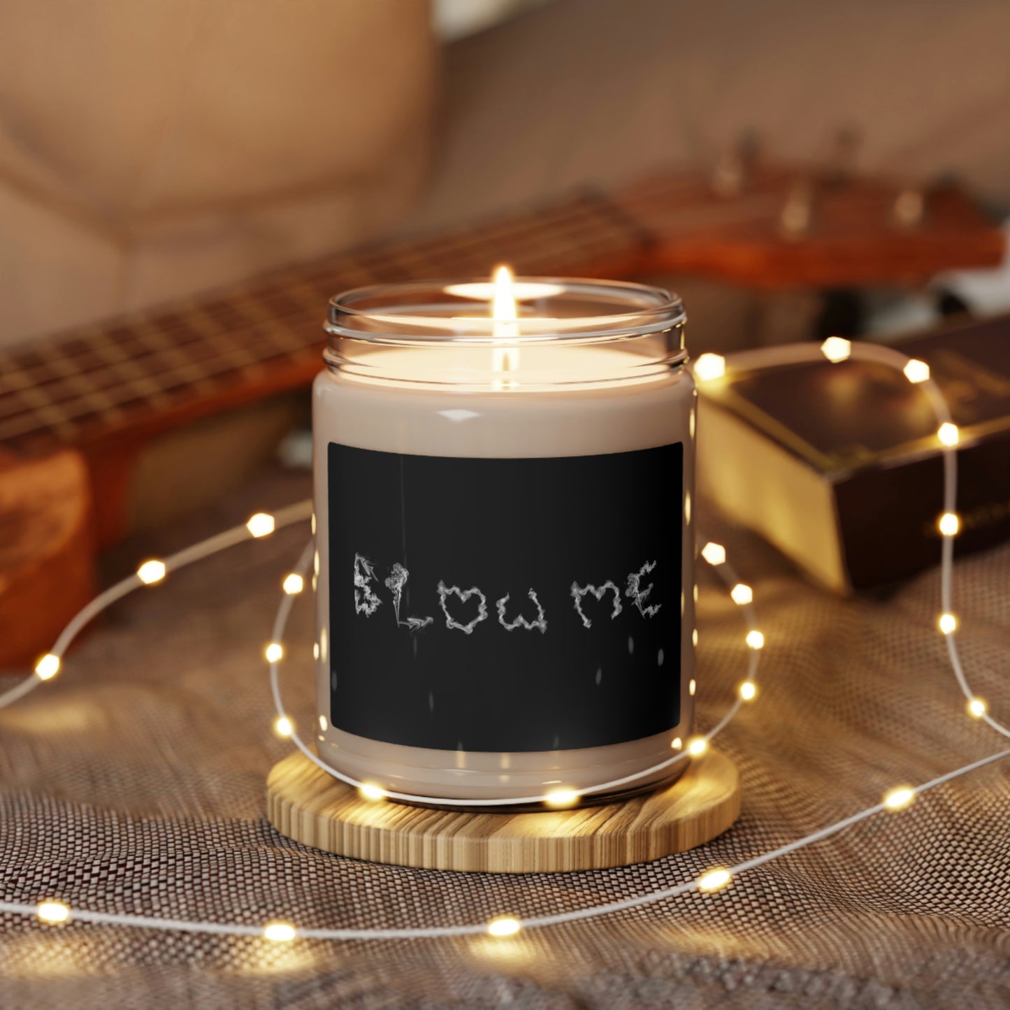 Blow Me, Adult Scented Soy Candle, 9oz Funny Candle Pun, Valentines Day Gift