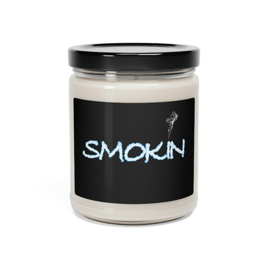 Smokin, Scented Soy Candle, 9oz, funny Candle Pun, Valentines Day Gift