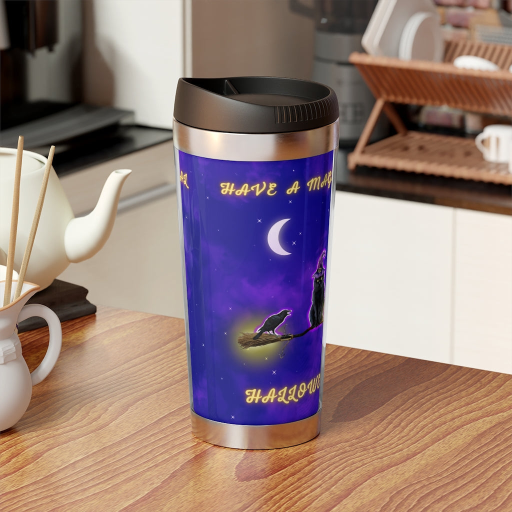 Have a Magickal Halloween Halloween Travel Mug with Insert