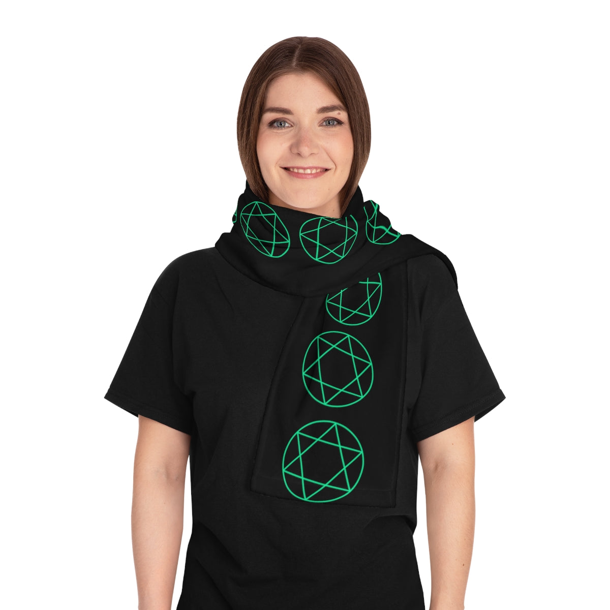Hexagram Winter Scarf