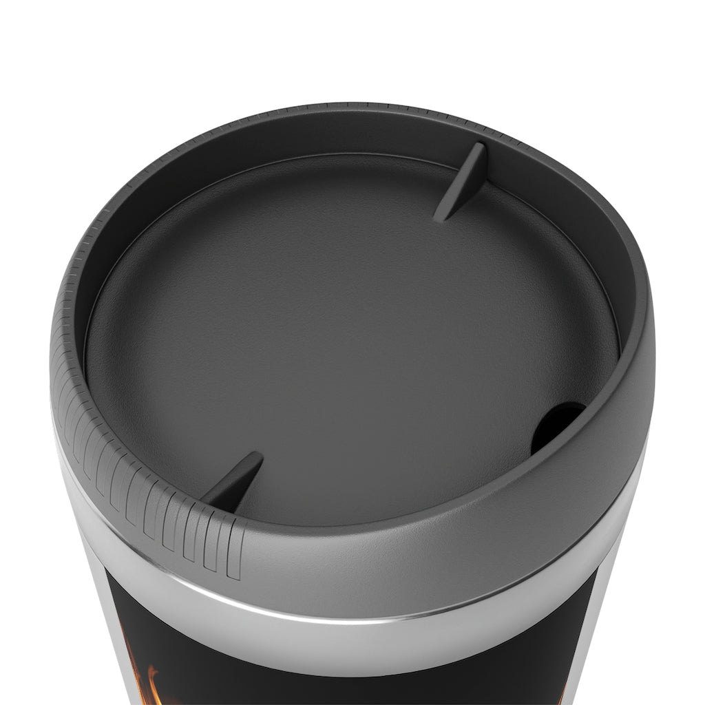 Stainless Steel "BOO" Halloween Travel Mug with Insert