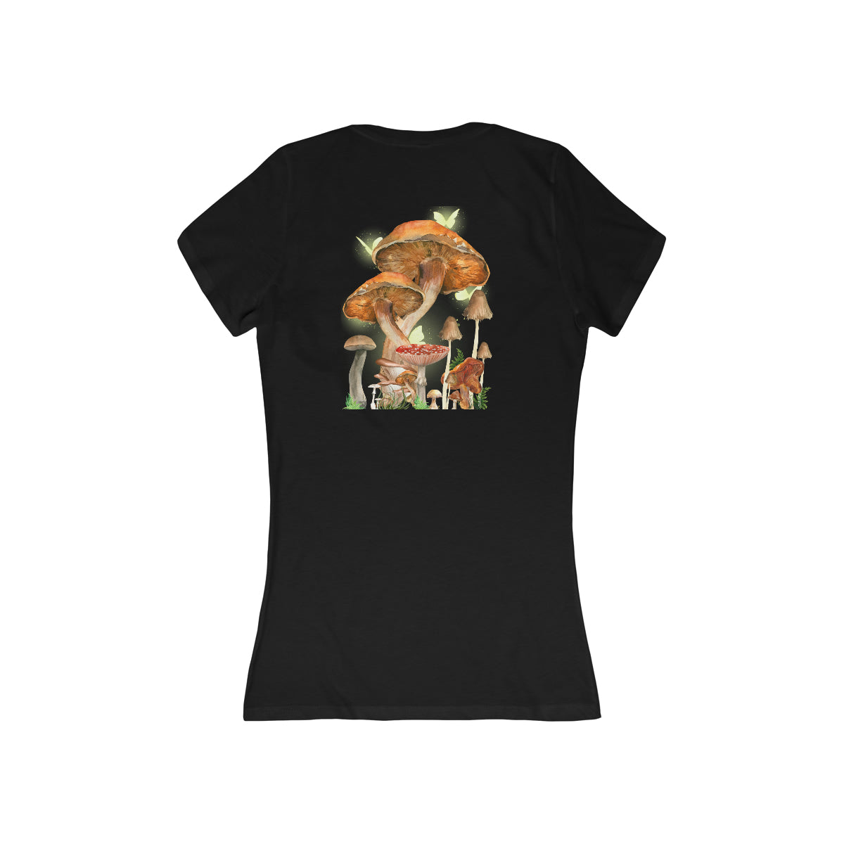 Mycologist Gift, Women's Jersey Short Sleeve Deep V-Neck Tee, Mushroom Lover Gift, Womens Gifts, Trending T shirt