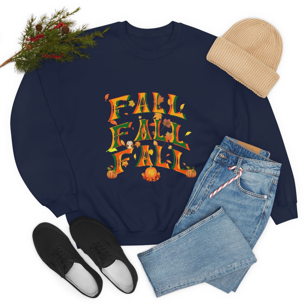 Fall Fall Fall Crewneck Sweatshirt