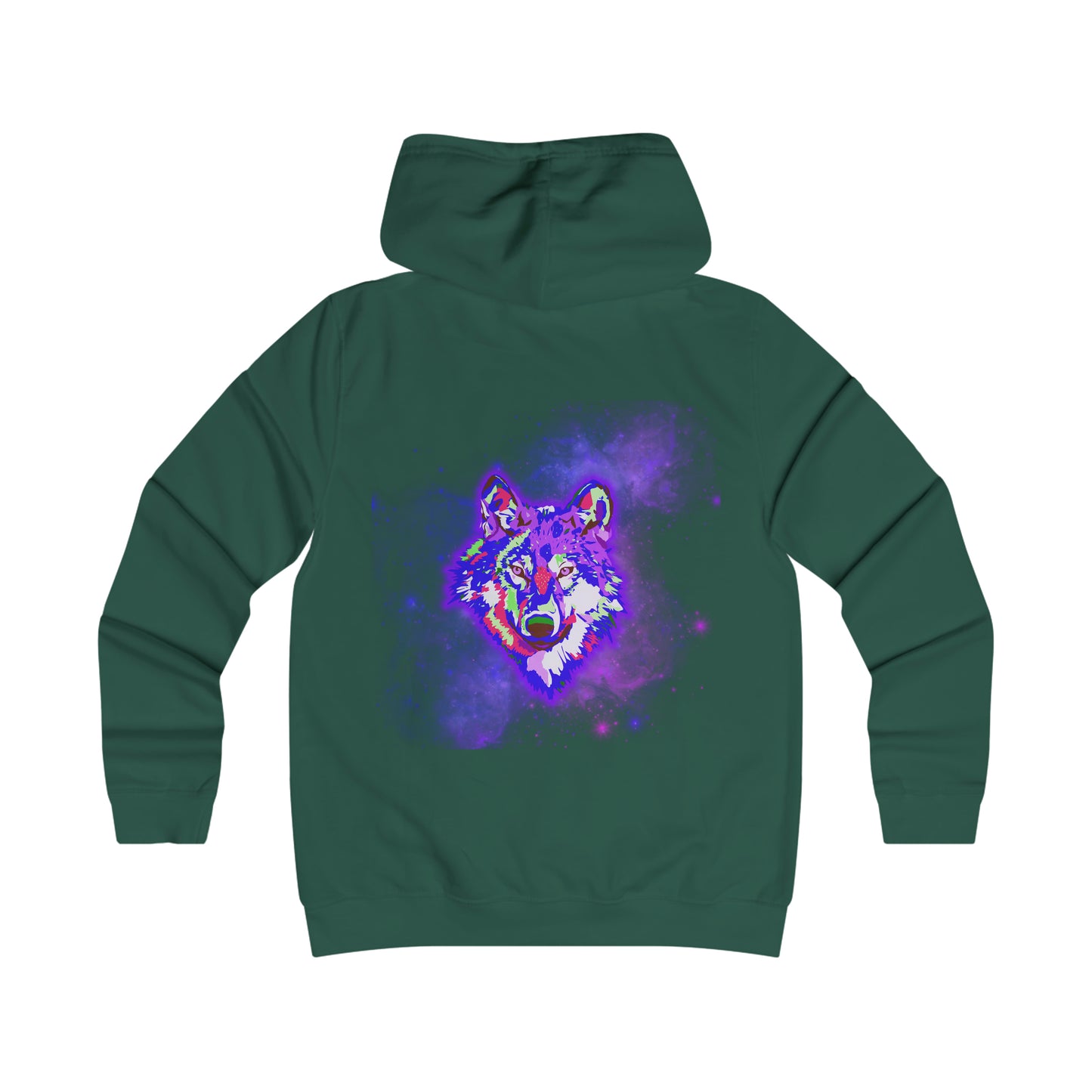 Galaxy Wolf, Wolf lover hoodie, Womens Hoodie