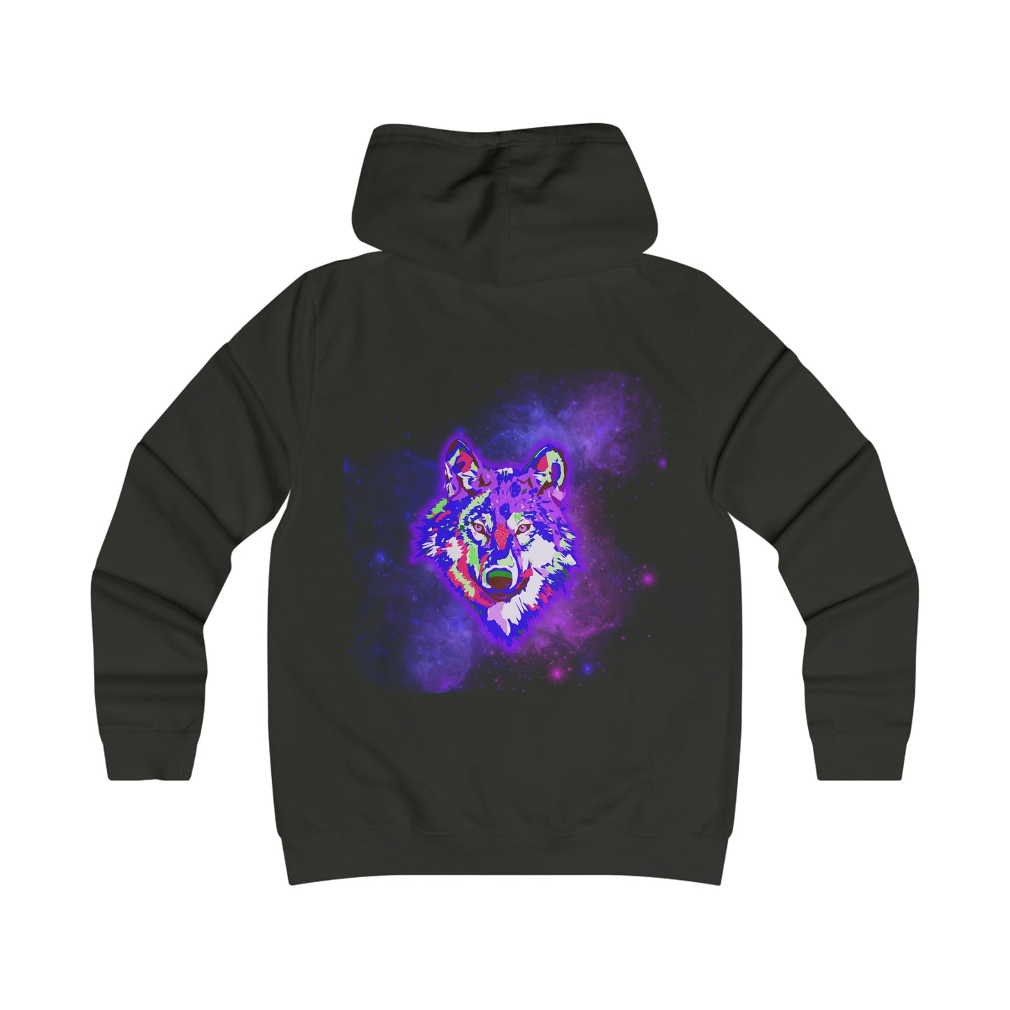 Galaxy Wolf, Wolf lover hoodie, Womens Hoodie