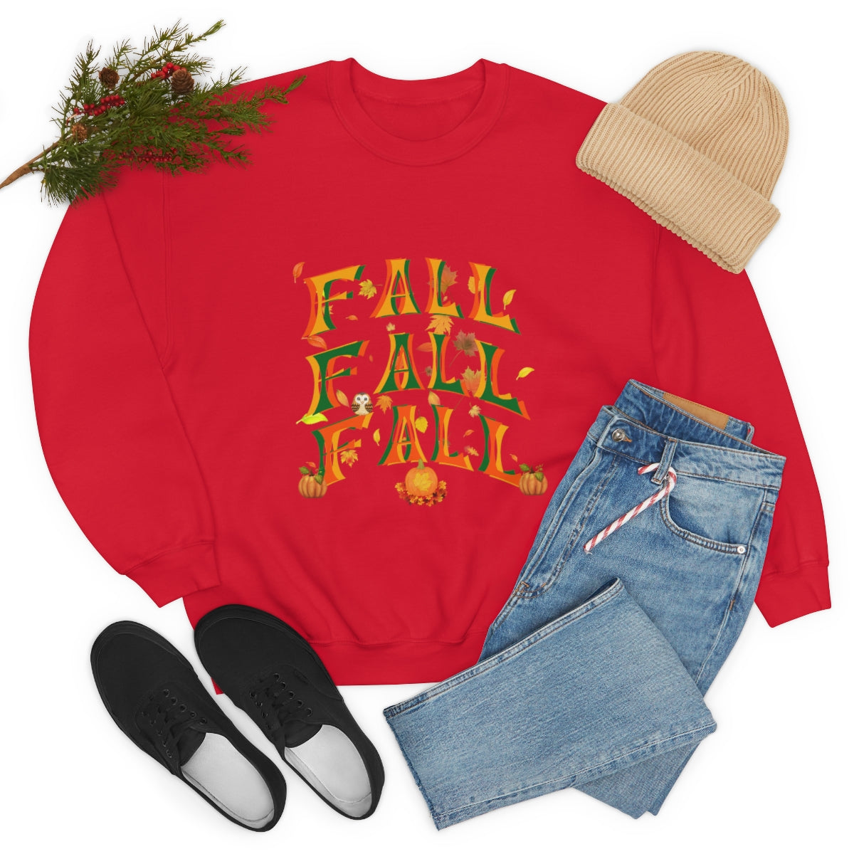 Fall Fall Fall Crewneck Sweatshirt