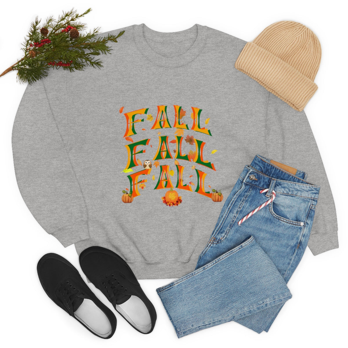 Fall Fall Fall Crewneck Sweatshirt