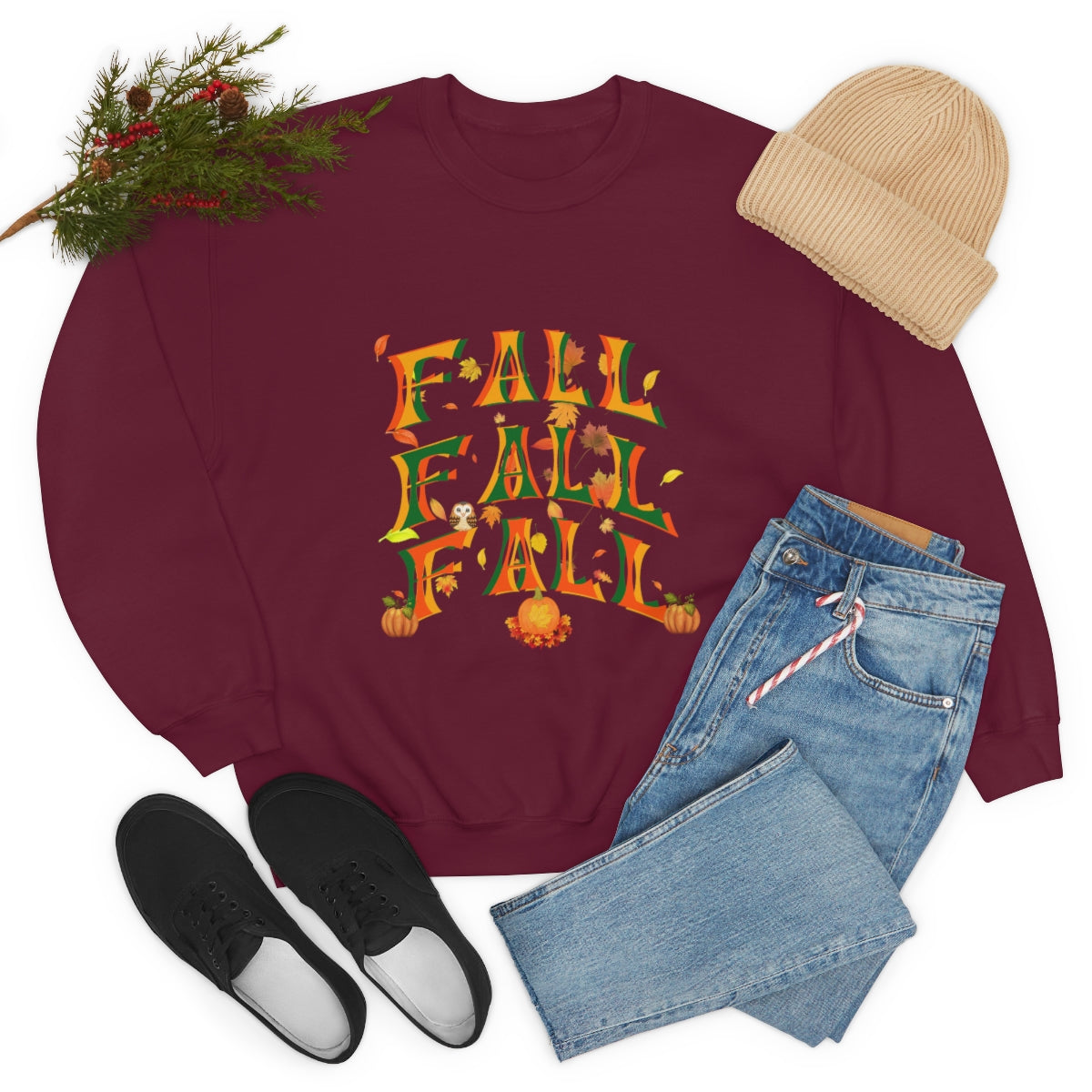 Fall Fall Fall Crewneck Sweatshirt