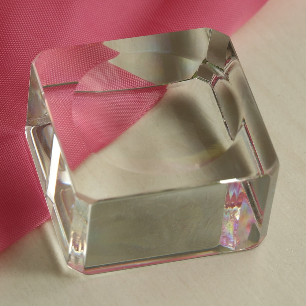 Glass Display Stand for Crystal Spheres