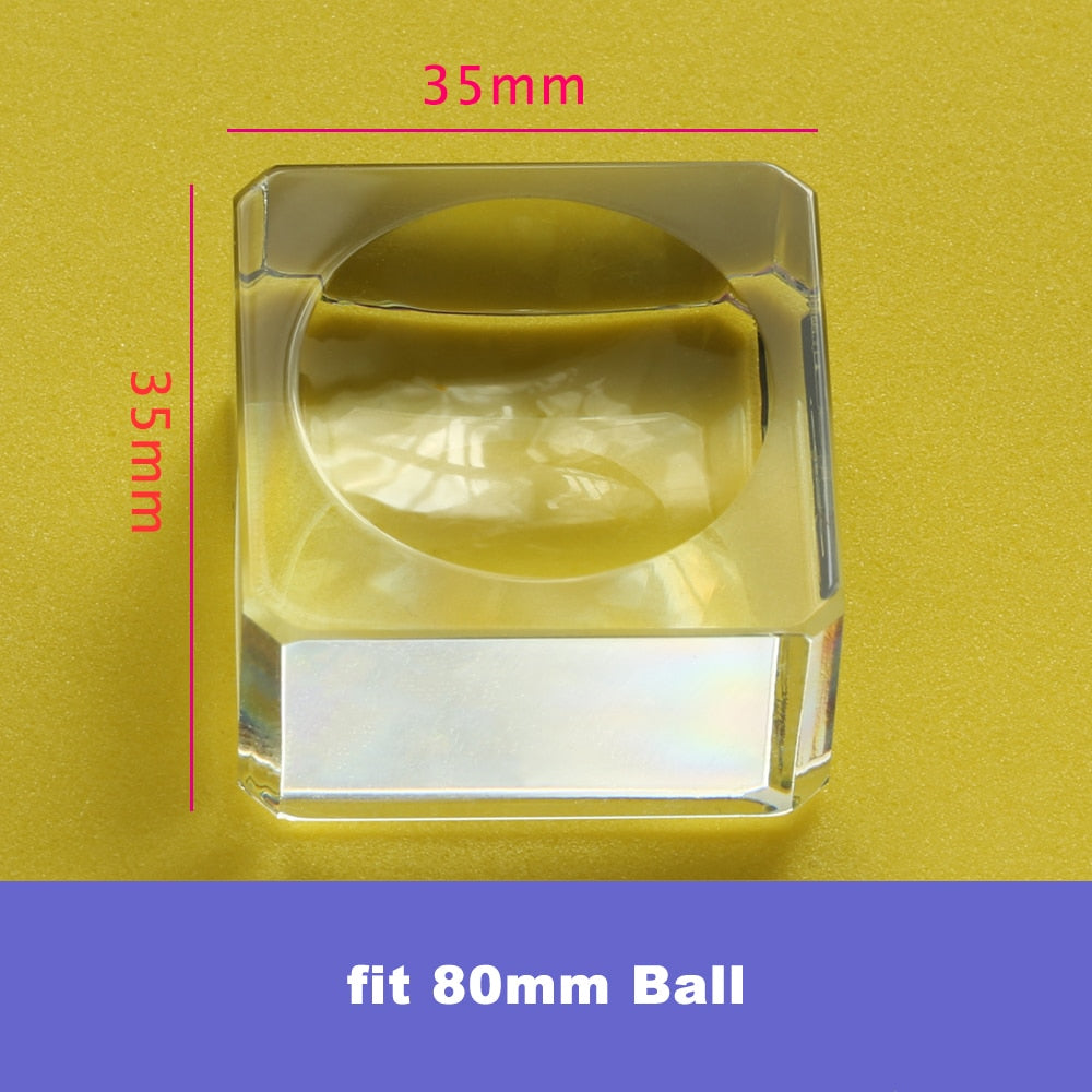 Glass Display Stand for Crystal Spheres