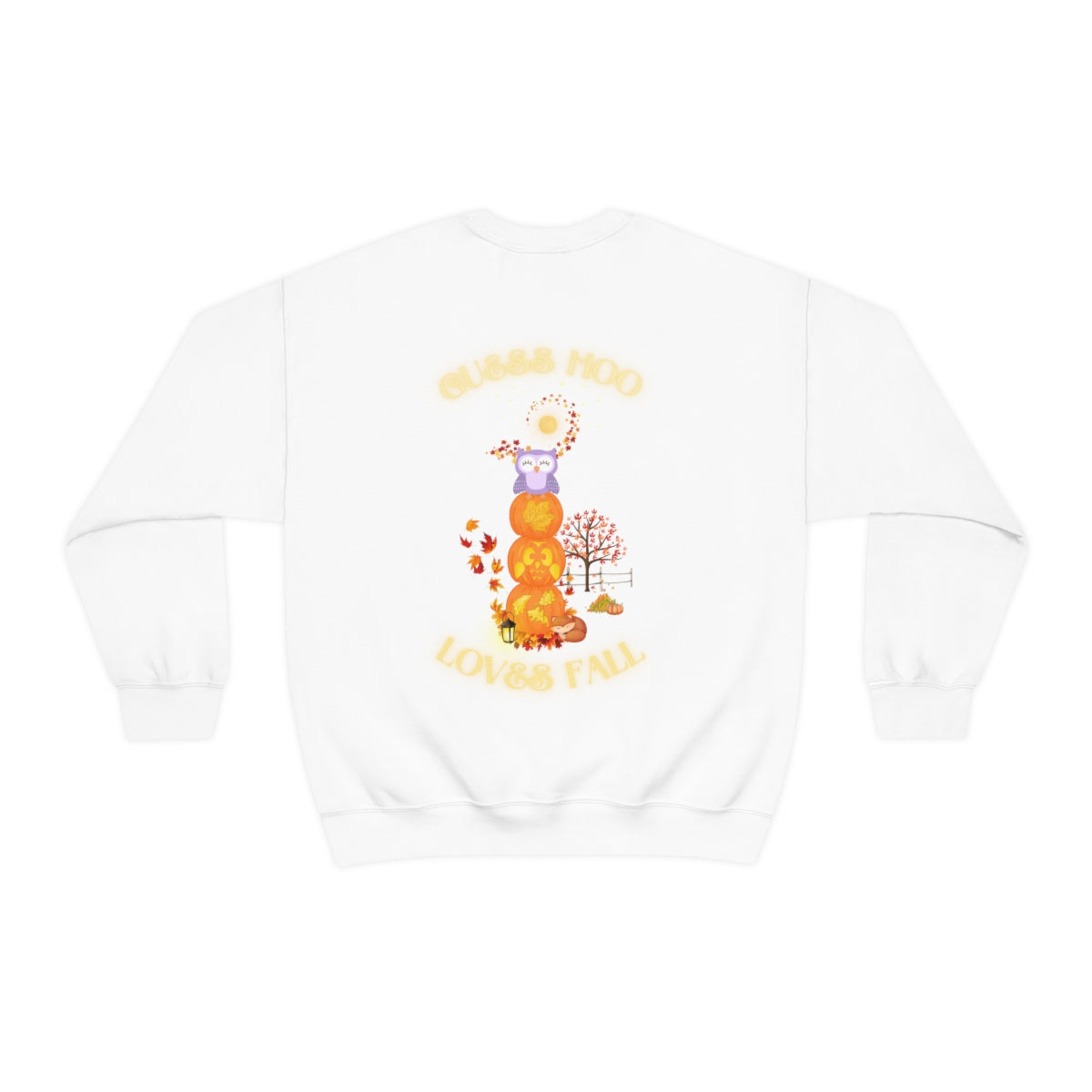 Guess Hoo Loves Fall Crewneck Sweatshirt
