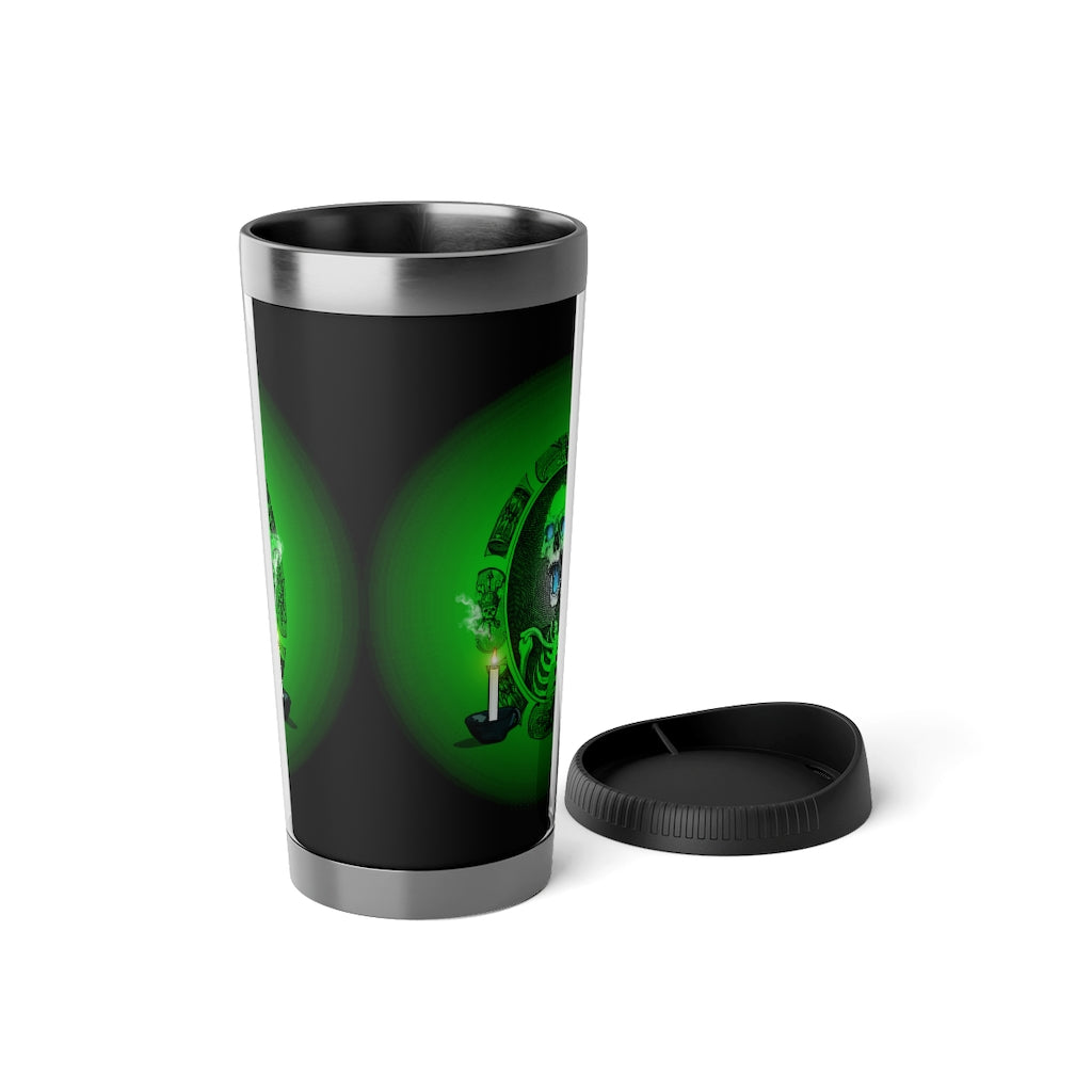 Stainless Steel Spooky Halloween Travel Mug with Insert