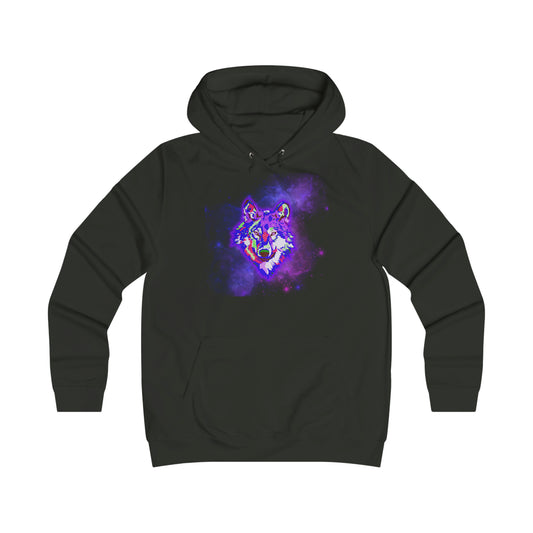 Galaxy Wolf, Wolf lover hoodie, Womens Hoodie