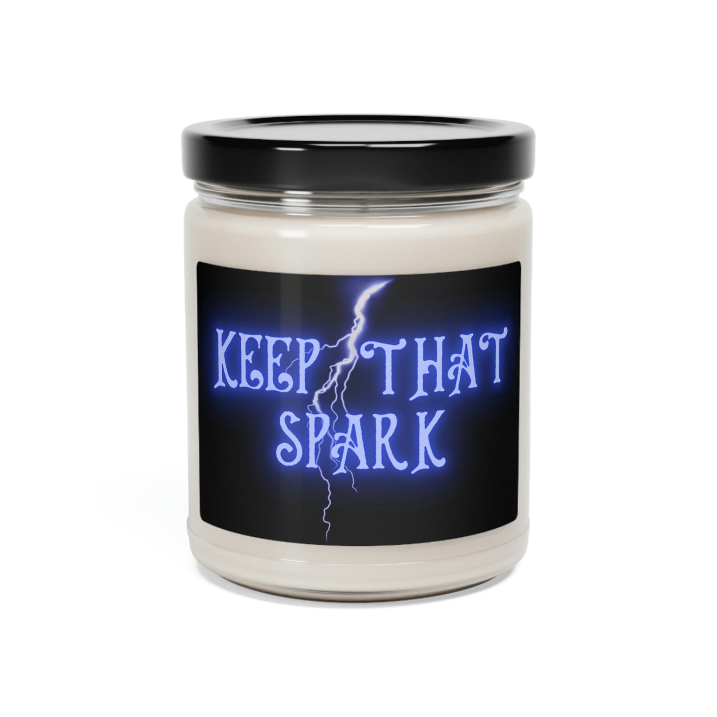 Keep That Spark, Scented Soy Candle, 9oz, Candle Pun, Valentines Day Gift