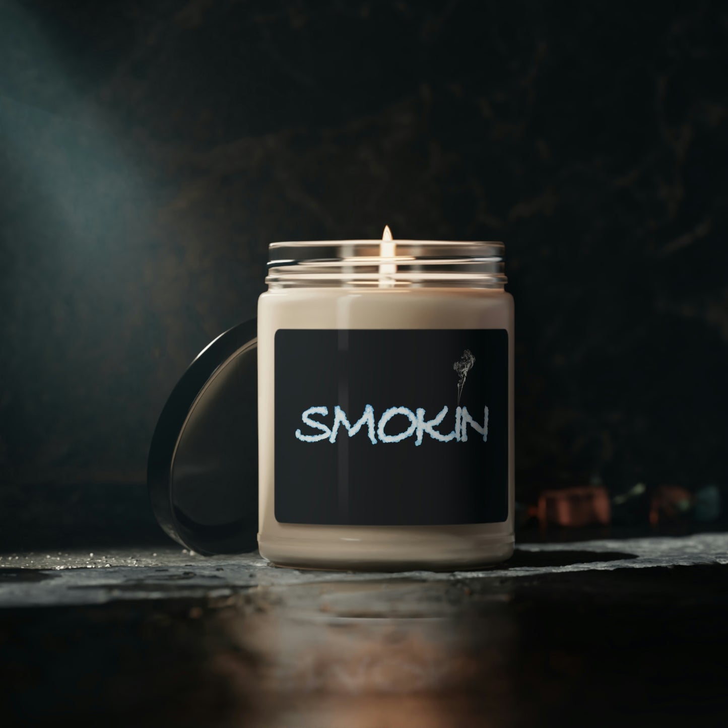 Smokin, Scented Soy Candle, 9oz, funny Candle Pun, Valentines Day Gift