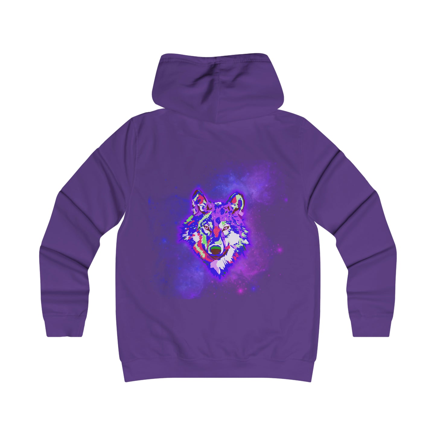 Galaxy Wolf, Wolf lover hoodie, Womens Hoodie