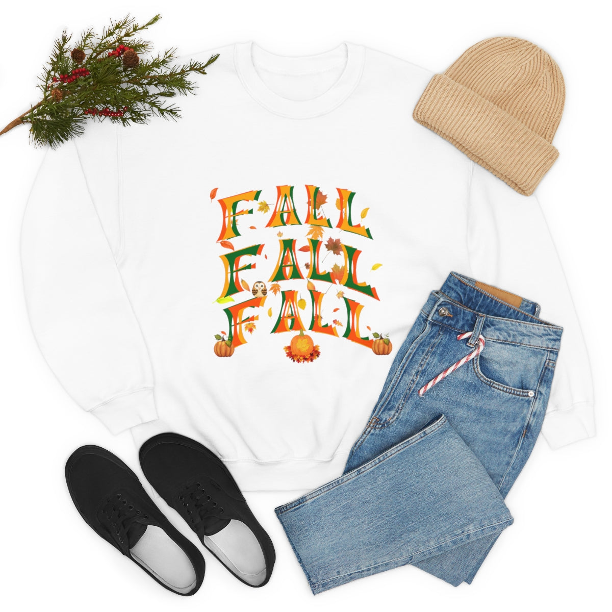 Fall Fall Fall Crewneck Sweatshirt