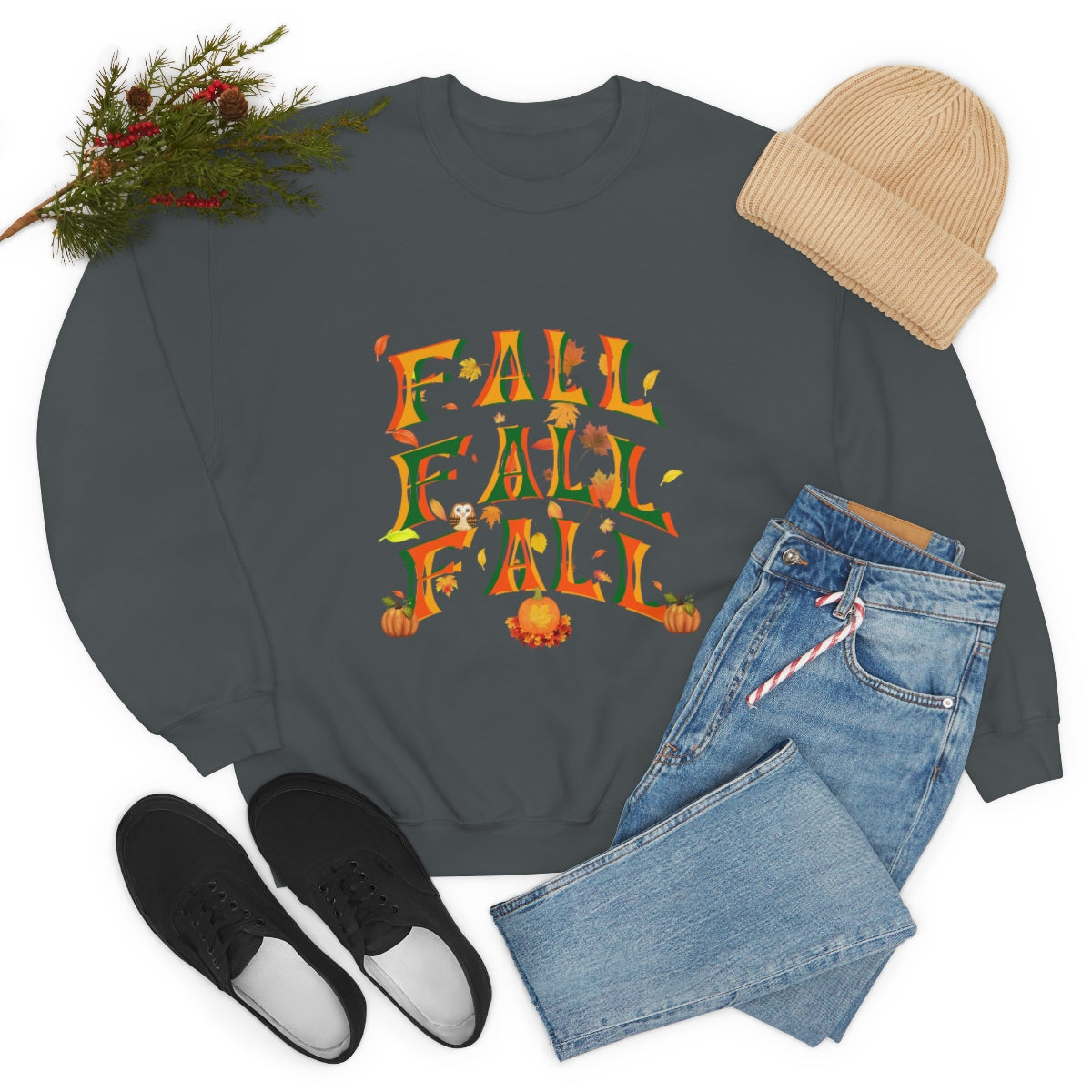 Fall Fall Fall Crewneck Sweatshirt