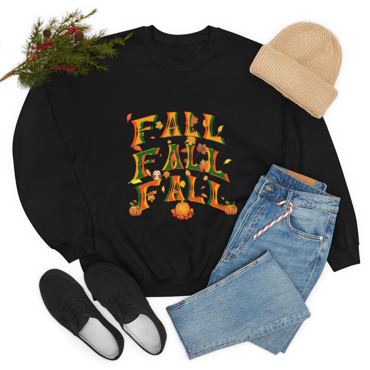 Fall Fall Fall Crewneck Sweatshirt