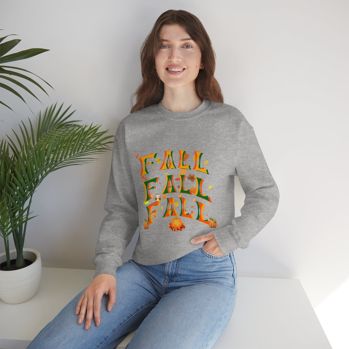 Fall Fall Fall Crewneck Sweatshirt