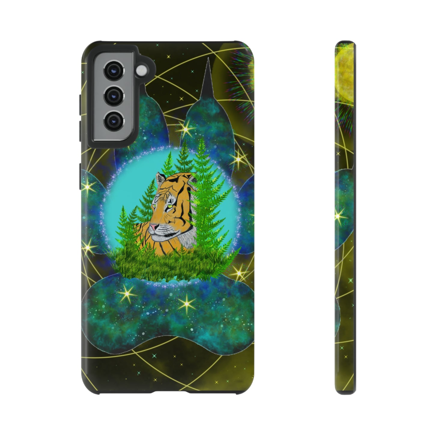 Tiger Medicine Totem Protective Phone Case, Samsung, iPhone, Pixel, all sizes