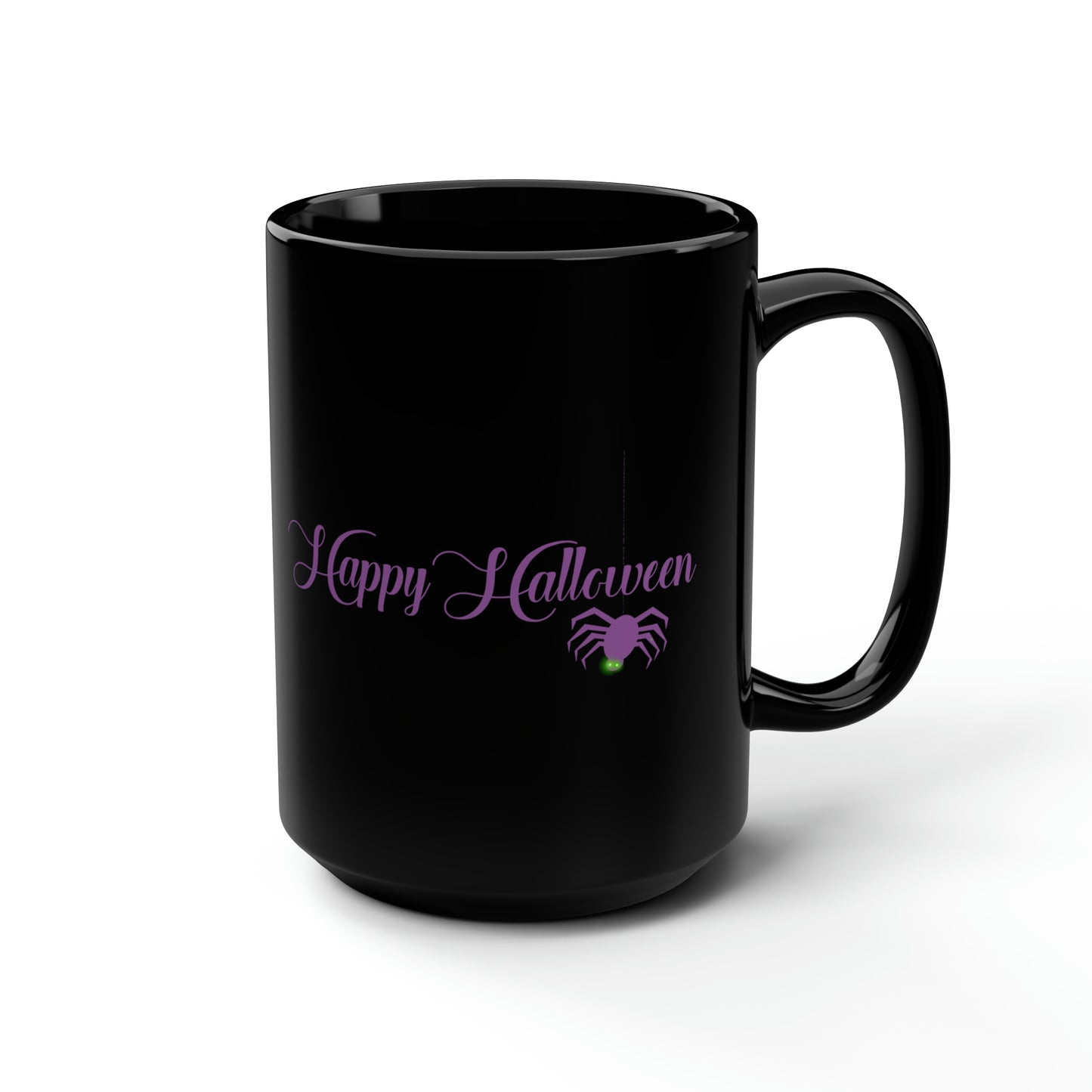 Black Halloween Cute Panda Mug15oz