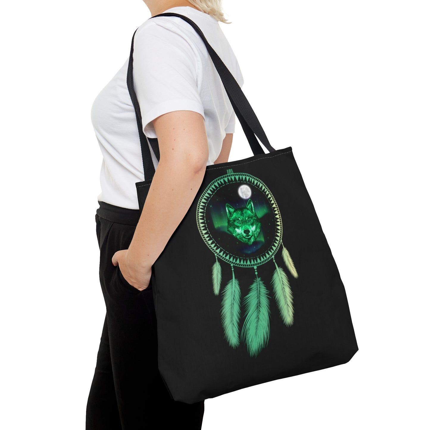 Ancestral Wolf, Tote Bag