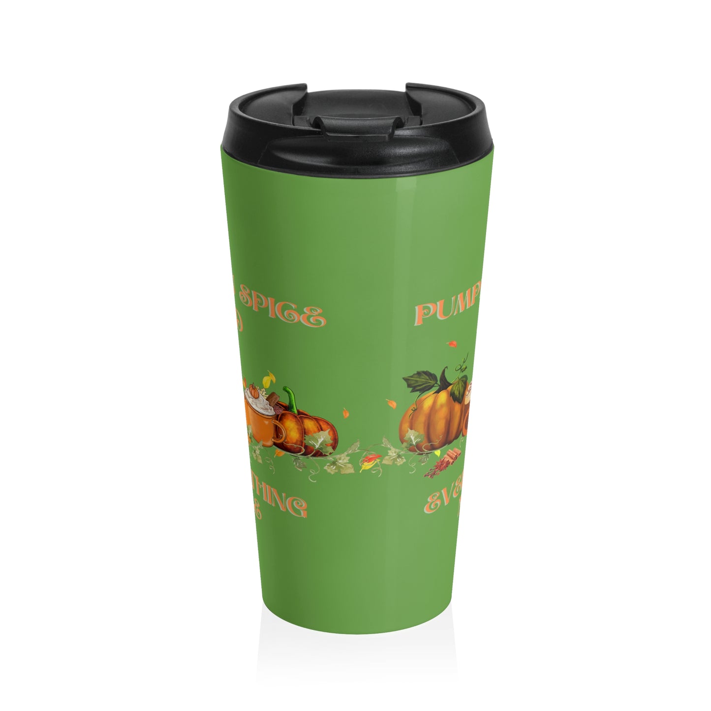 Pumpkin Spice and Everything Nice Halloween Travel Mug with Insert