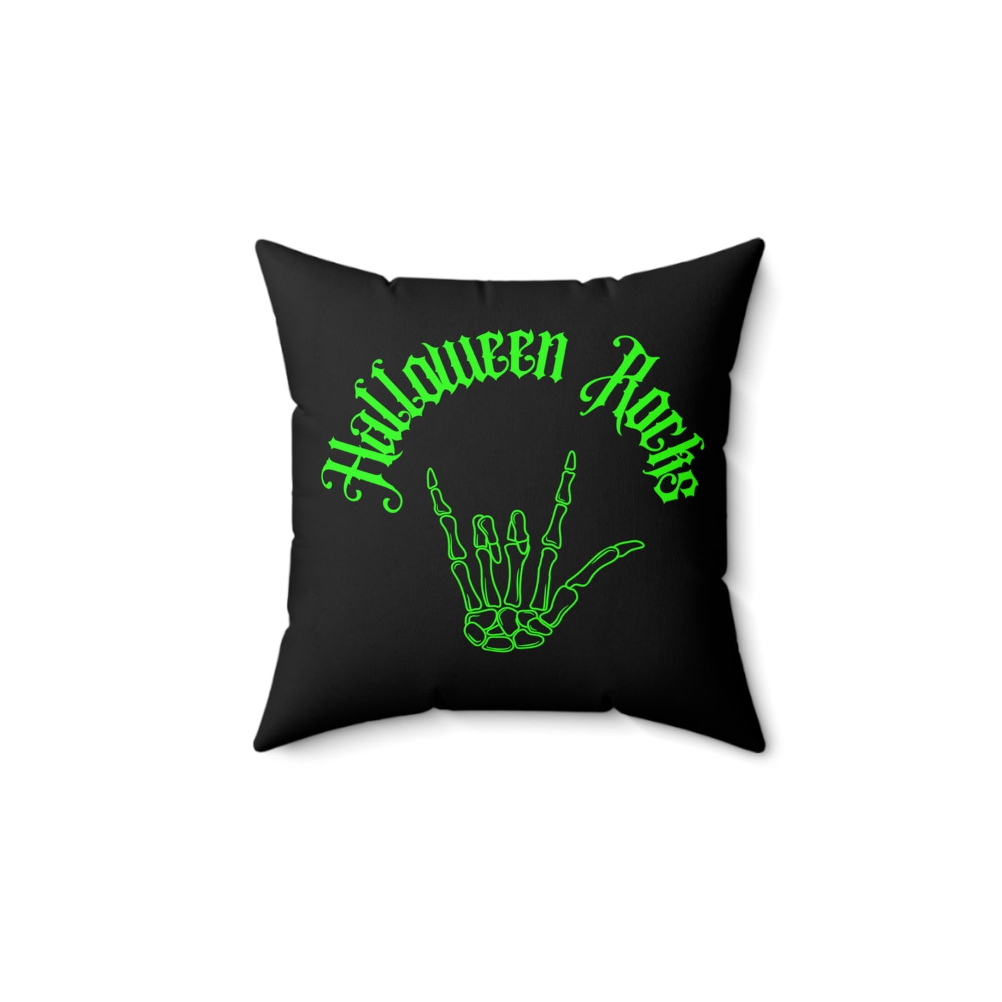 Halloween Rocks Halloween Pillow Spun Polyester Square Pillow