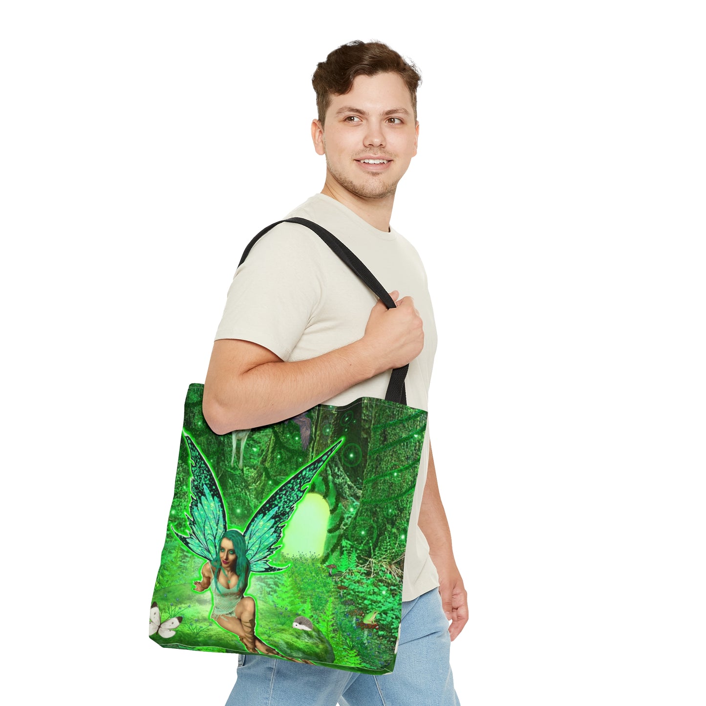 Mystic Forest Fairy Tote Bag