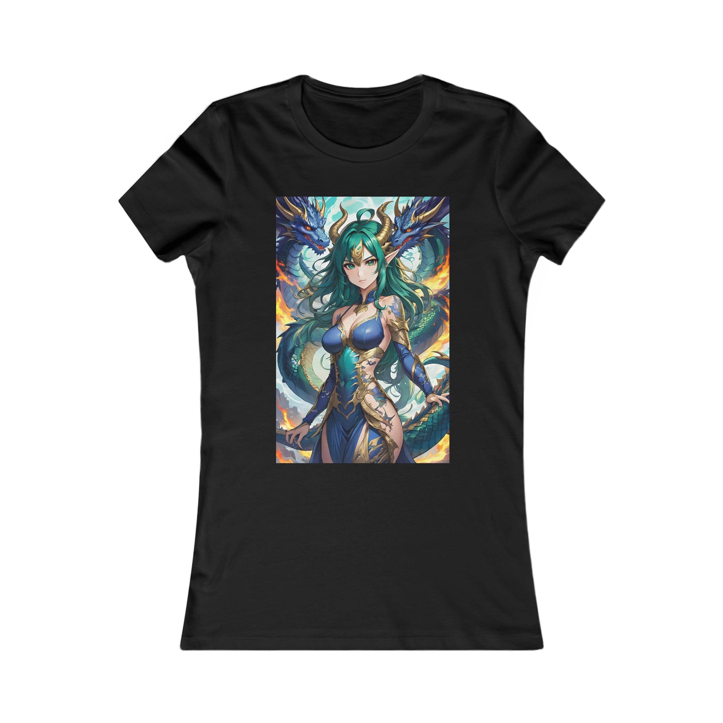 Sapphire Dragon Tamer, Women's Favorite Tee