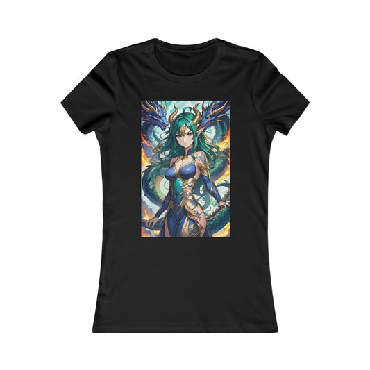 Sapphire Dragon Tamer, Women's Favorite Tee