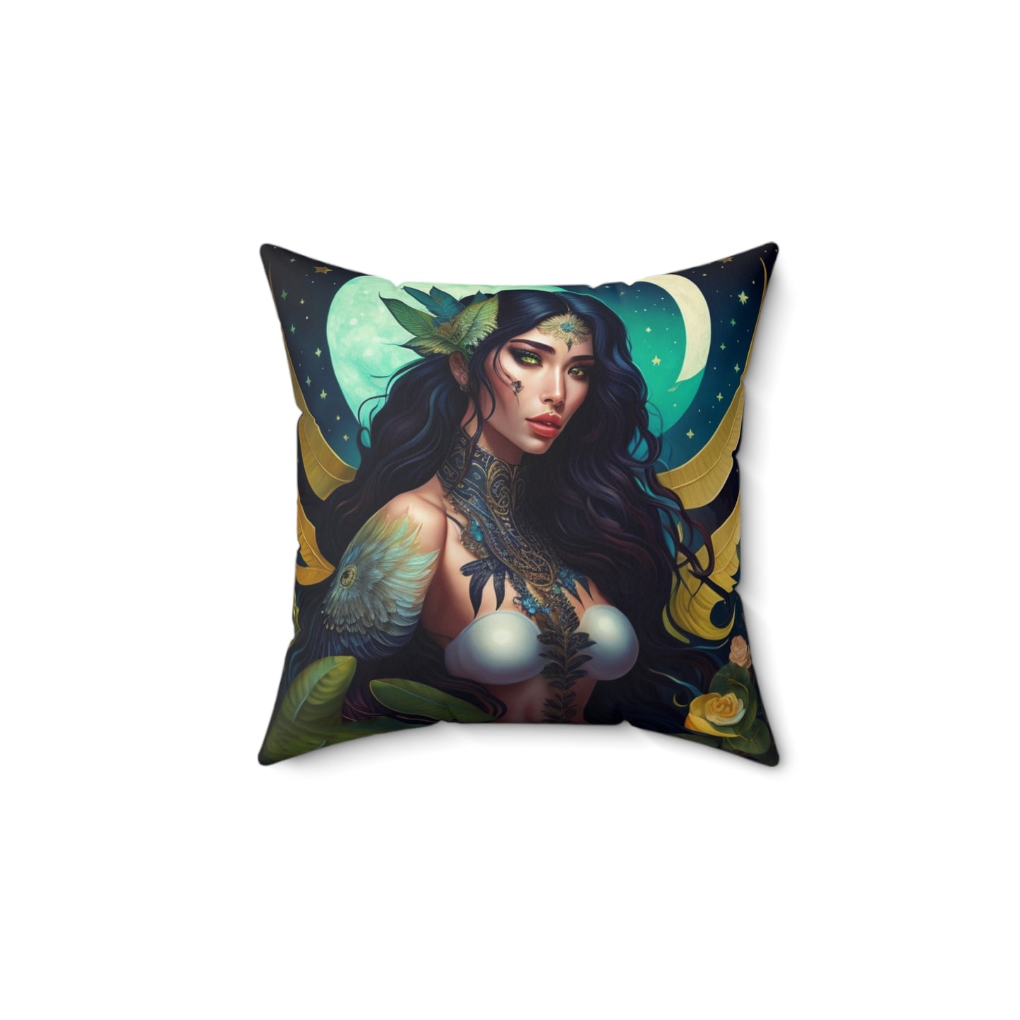 The Goddess, Spun Polyester Square Pillow