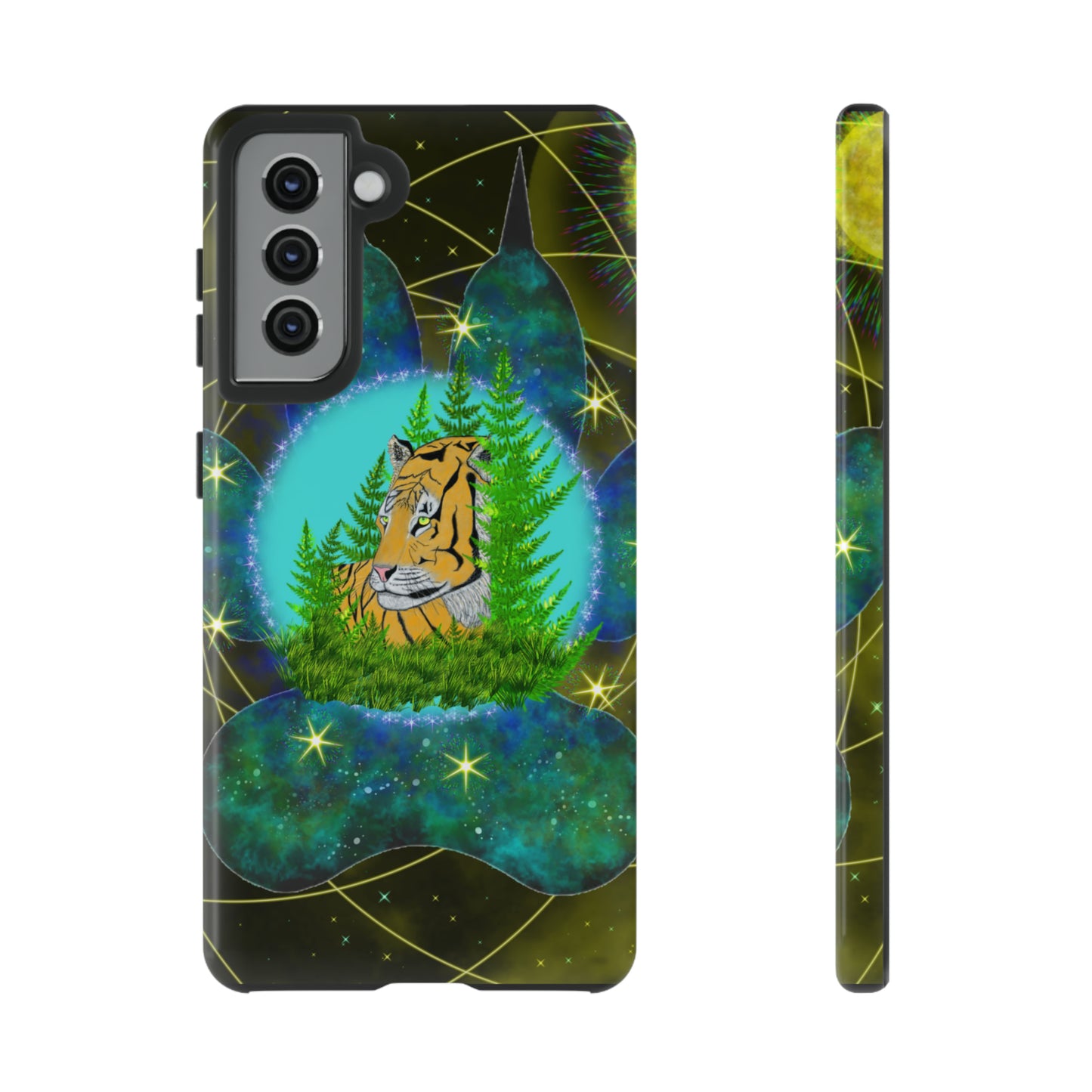 Tiger Medicine Totem Protective Phone Case, Samsung, iPhone, Pixel, all sizes
