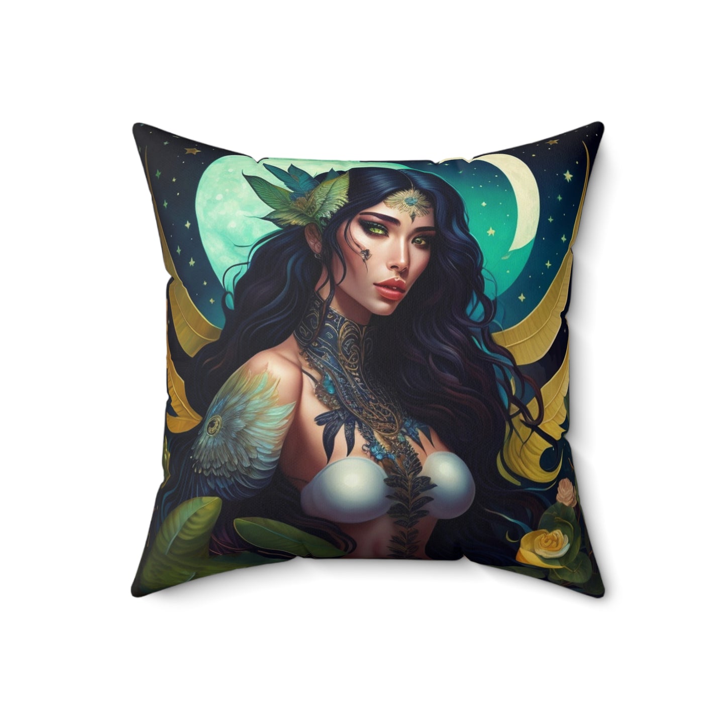 The Goddess, Spun Polyester Square Pillow