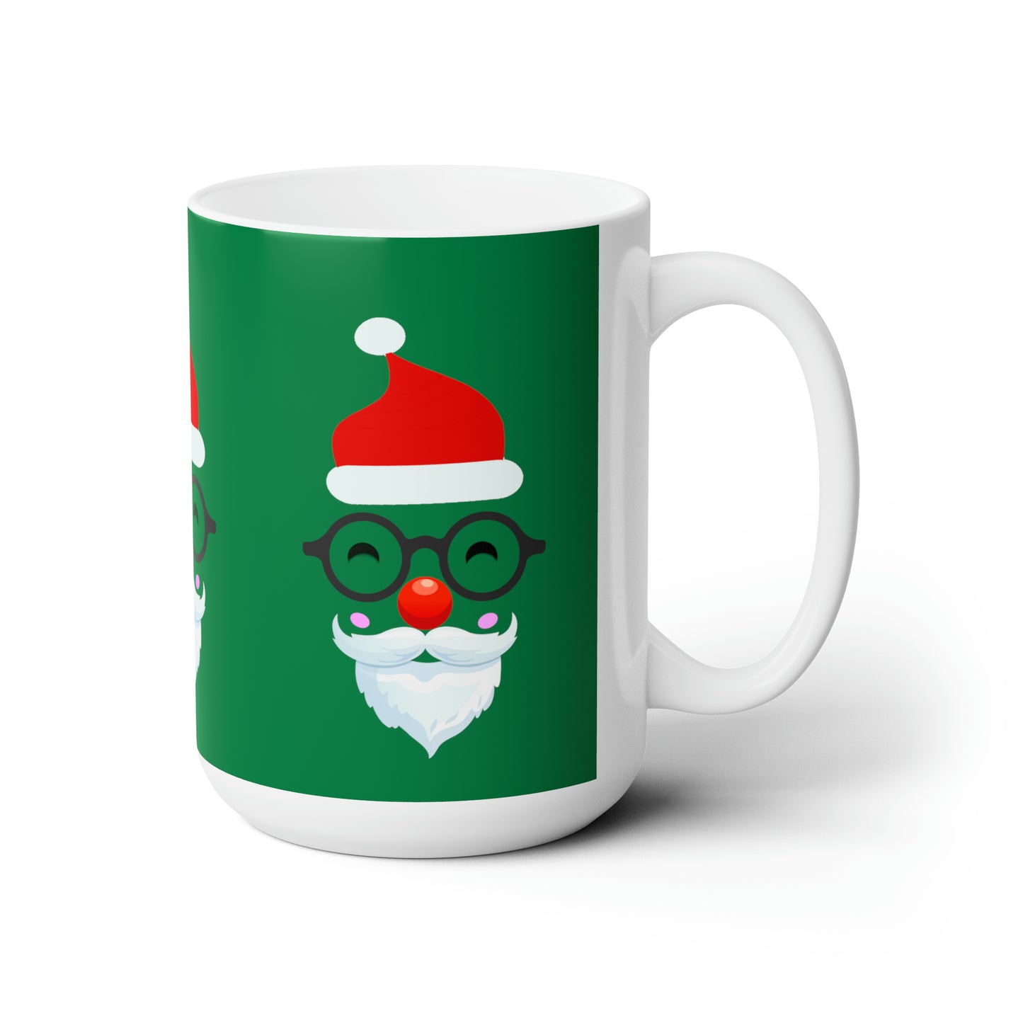 Santa Christmas Ceramic Mug 15oz