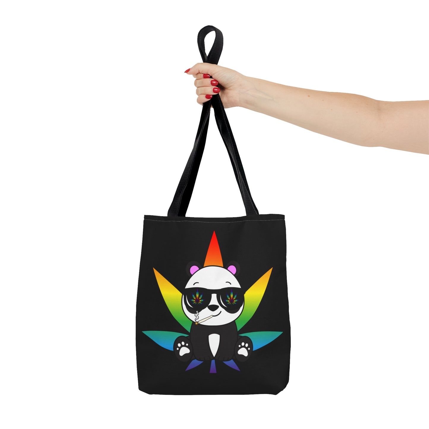 Peace Panda, 420 Themed, Tote Bag